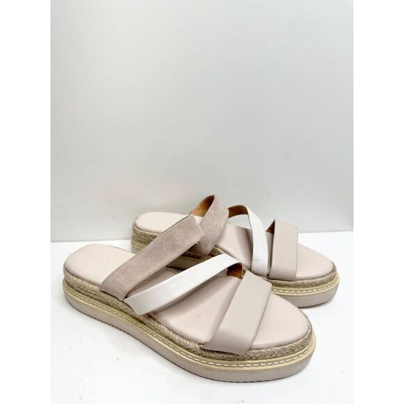 Splendid Sandals Womens Size 7 Leather Slip On Platform - Picture 8 of 12